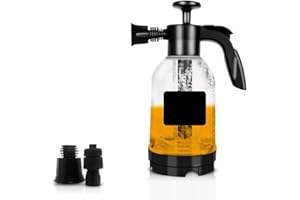 Huusuei Pulvérisateur à mousse à pression manuelle 2 l