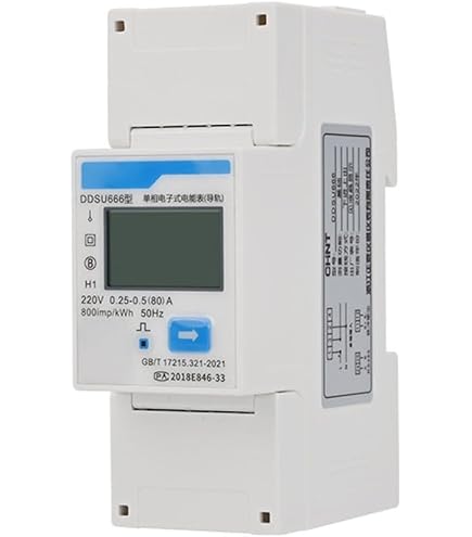 SAJ SMART METER DDSU666 - Contador De Chint Monofásico Con TC Integrado - 10