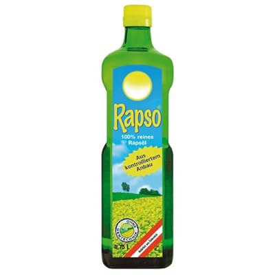 Rapso 100 % reines Rapsöl, cholesterinfrei - 0.75L - 6x