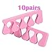 Fashion gallery 10 pairs/Lot Soft Sponge Foam Finger Toe Separator Nail Art Salon Pedicure Manicure Tool Feet Care
