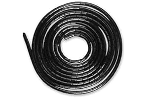 AGPTEK Kabelschlauch, Kabelschutzschlauch 4-16mm (6m), 6-19mm (4m), Organizer Kabelkanal, Kabelhülle Schutz, Flexible Kabelsalat insgesamt 10m, Schwarz