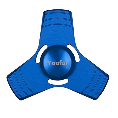 Tri-Spinner Fidget EDC Focus Toy Hybrid Ceramic Bearing for Children and Adults by Yoofor Red Tri-Spinner Fidget EDC Focus Toy Hybrid Ceramic Bearing for Children and Adults by Yoofor Red