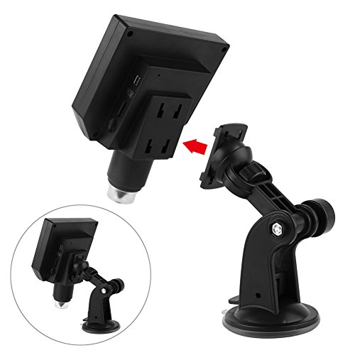 G600 Digital Portable Microscope 1-600X 3.6MP Continuous Magnifier With 4.3inch HD OLED Display