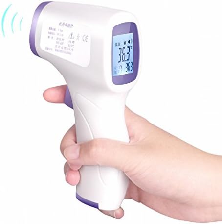 W thermometer Infrared Electronic Thermometer Non-contact Children's Temperature Gun Home Baby Ear Thermometer Thermometer Thermometer,Purple,Chinese