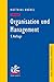 Organisation und Management (Neue Okonomische Grundrisse) by 