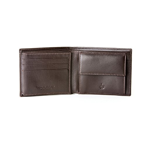 Preisvergleich Produktbild DV - Portefeuille - Linea Plume - Jerald - Marrone scuro - Homme