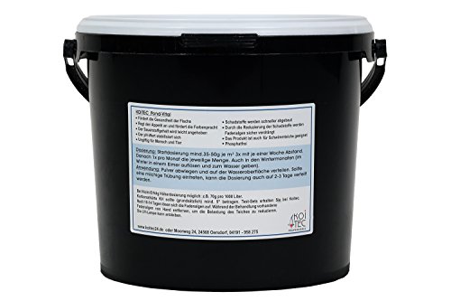 Biologisch dauerhaft ohne Fadenalgen (25 kg), Fadenalgenvernichter Teich Gartenteich Pool Algenvernichter Fadenalgen entfernen minus Algenfrei Algen entfernen Fadenalgenfrei Algen Vernichter nicht nötig - 3