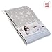 Cambrass Nursing Pillow Cover (127 x 79 cm, Star Grey)