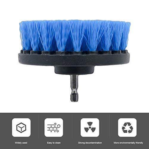 MASO-Lot-de-3-brosses-de-Nettoyage-pour-perceuse-lectrique-63-cm-pour-Nettoyage-des-pneus-de-Voiture-Cuisine-Salle-de-Bain-Tapis-de-Tapis-Bleu