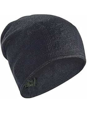 Slouch-Beanie-Mütze mit Kaschmir - Hochwertige Strickmütze für Damen Mädchen Jungen - Hat - Unisex - One Size...