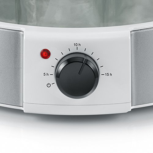 Severin JG 3525 Joghurtbereiter, silber / metallic / weiß - 3