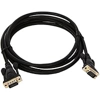 Belkin F2N028B02M - Cable VGA para monitor (2 m, blindado, conector HD-15) negro
