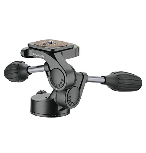 Cullmann Revomax RW30 3-Wege-Kopf mit SK-System (Tragfhigkeit 6 kg, Hhe 9,0 cm, Gewicht 420 g, 10 Jahre Garantie)