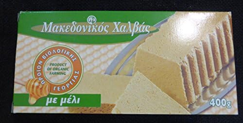 Traditional Greek Macedonian Halva with Honey (no added sugar), 500gr