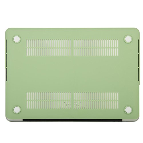 MOSISO Ultra Slim Plastik Hartschale Schutzhülle Hülle Snap Case für Macbook Pro 13 Zoll mit Retina Display NO CD-ROM Drive (A1502 / A1425), Chartreuse - 7
