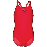 arena Dynamo Junior R Girls' One Piece Swimsuit, Sports Swimsuit in Sand Fabric MaxFit Eco Resistant to Chlorine and Saltpete