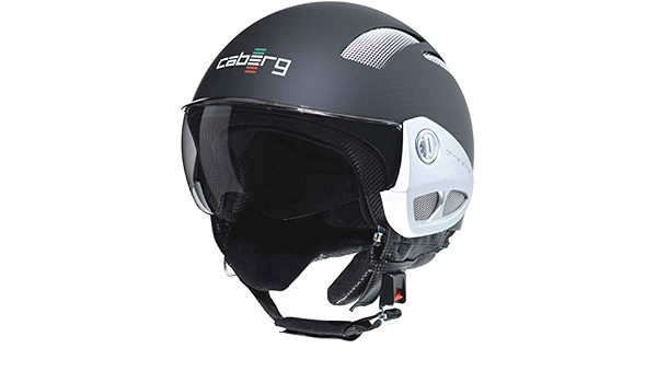 Caberg Breeze Open Face Motorcycle Motorbike Helmet Black Matt Black Size  Extra Large : Amazon.de: Automotive