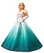 Produktbild Mattel Barbie DGX98 - 2016 Holiday Barbie Blond im grünen Kleid