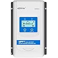 SolaMr 30A MPPT Dual Battery Solar Charge Controller 12V/24V Auto with LCD Display for RV Camper Caravan Boat Trailer fit for Sealed, Gel, Flooded, Lithium Battery - DR3210N