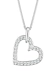 Romantische Halskette aus 925 Sterling Silber