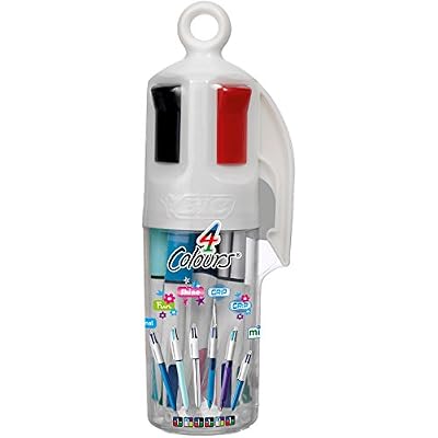 Bic Couleurs Mixte Tubo 6 Stylo-Bille 4 couleurs