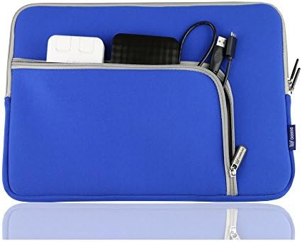 laptop sleeve, 13 inch laptop sleeve, Casetop 13 13.3 Inch Neoprene Laptop Single pocket Bag with Anti Shock EVA Foam Shock Resistant Padding Inside for Apple Macbook Pro 13.3 Inch(Blue-L)
