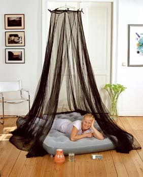 Preisvergleich Produktbild Moskitonetz Rundform - passend für jedes Doppelbett