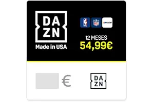 TARJETA PREPAGO DAZN Made in USA - 12 Meses - E-tarjeta regalo España