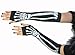 Produktbild Armstulpen ohne Finger, lang, Skelettdesign, Schwarz