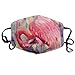 Produktbild SDGSS Mund Maske,Art Flamingo Pattern Mund Maskes Unisex Fashion Warm Anti-Dust Washable Reusable Mund Maske