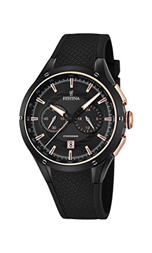 Festina Herren-Armbanduhr Analog Quarz Plastik F16833/2 Festina Herren-Armbanduhr Analog Quarz Plastik F16833/2