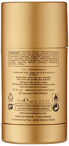 Paco Rabanne One Million homme, men, Deodorant Stick, 1er Pack (1 x 75 ml) - 3