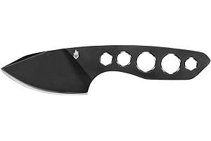 ‎GERBER Gerber Gear DIBS Taschenmesser und Scheide - 6,3 cm feste Klinge - EDC Gear and Equipment - Mattschwarz