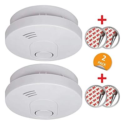 ELRO FS1510 Détecteur de fumée avec batterie de 10 ans - 2 Pack