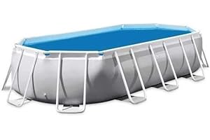 Intex bâche à Bulles pour Piscine Ovale 5,03m x 2,74m