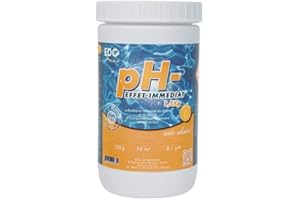 EDENEA - pH Moins Piscine - Baisse Le pH - Equilibre l'eau - Confort et Efficacité - Spécial Piscine et Spa - Poudre - Boite 1,5 kg - EDG by Aqualux