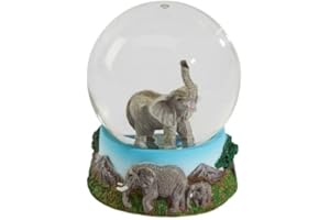Ravensden Elephant Snow Globe - Collectable Gift Idea