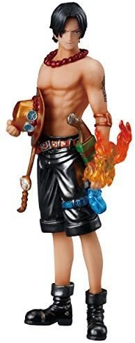 Shokugan One Piece 5.1" Portgas-D-Ace Flame of The Revolution Figure, Valiant Material Series by Shokugan