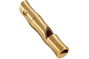 MXTECH Sifflet de survie pratique en laiton de sauvetage, sifflet d'outil Edc, aide à la survie en plein air et défensive pour les événements sportifs en plein air, le camping, la randonnée, la