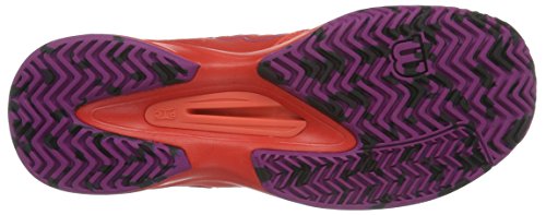 Wilson Damen Kaos Comp W Radiant.R/Coral Punc/Pk Tennisschuhe - 3