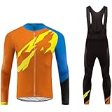 <h2>Uglyfrog Bike Wear Herren Radtrikot Set Fahrrad Trikot Langarm  Radhose mit Sitzpolster Anz&uuml;ge Lange &Auml;rmel Fr&uuml;hling...</h2>