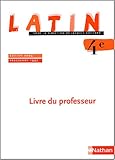 Image de Latin 4e : Livre du professeur