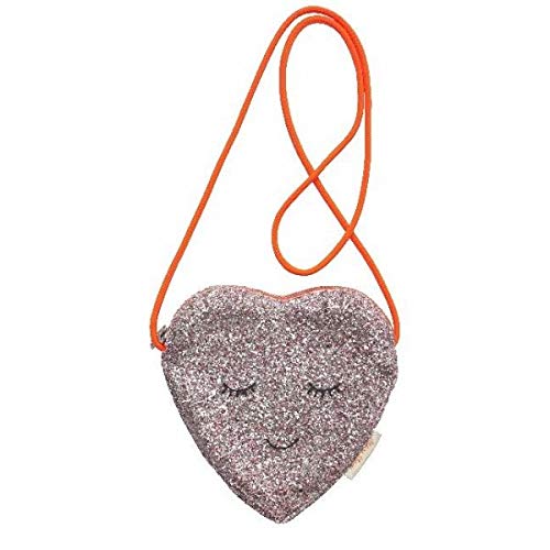 Preisvergleich Produktbild Glitter Heart Crossbody Bag