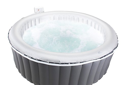 Miweba MSpa aufblasbarer Whirlpool M-021LS 6 Personen 2,04 Meter rund Indoor-Outdoor inklusive Filterkartusche und Abdeckhaube - 3