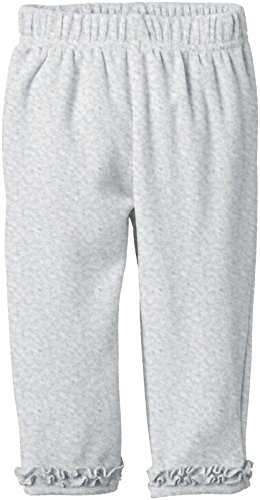 SALT AND PEPPER Baby Girls NB Leggins L.friends Nicki uni Plain Leggings, Grey (grey-melange 203), 0-3 Months (Manufacturer size: 62)