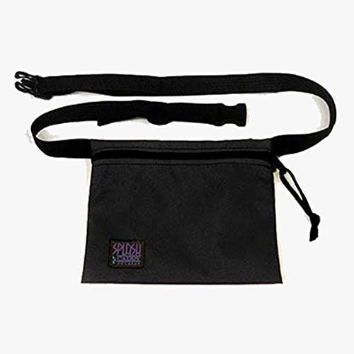 Loksak Splashsak Black Dipper Bumbag with 2 aLoksak's