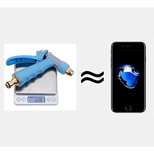 Rovtop Verstellbarer Garten Handbrause Hochdruck Gartenbrause Wasserdurchfluss für Garten Bewässerung Robust und Leistungsstark - 5