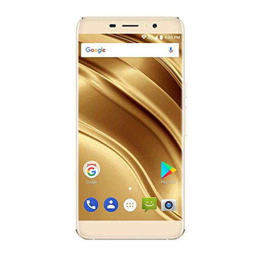 Ulefone S8 Pro - 4G Smartphone ohne Vertrag 5.3 Zoll, Android 7.0, Dual rear Kamera, dual Blitzlichter, 2GB RAM 16GB ROM, 1280 x 720 pixel, Quad Core 1.25GHz, dual Sim, Fingerabdruck Golden