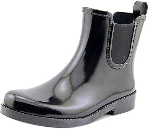 Coach Tyler Shiny Rubber Women US 11 Black Rain Boot