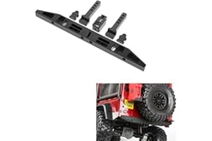 ZUOLAN Aleación de aluminio parachoques trasero para TRX4 parachoques 1/10 Crawler Buggy Accesorios de coche